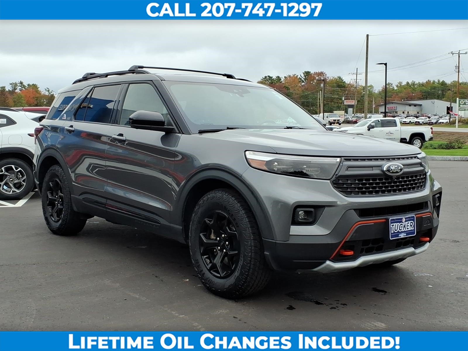 Used 2022 Ford Explorer Timberline w/ Timberline Technology Package AWD/4WD image 3