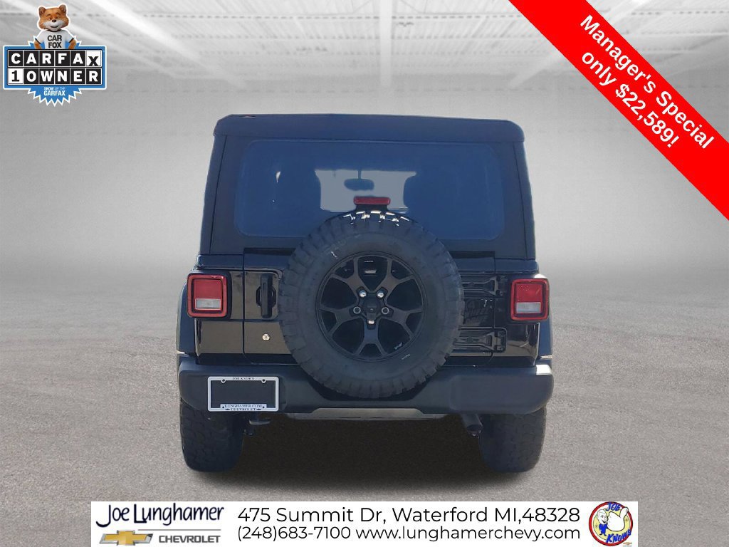 Used 2022 Jeep Wrangler Unlimited Sport AWD/4WD image 8