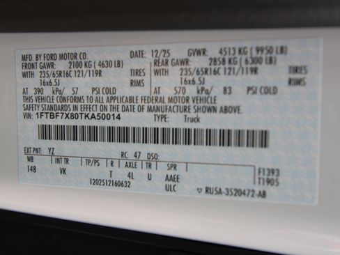 New 2026 Ford Transit 350 148 High Roof Extended image 32