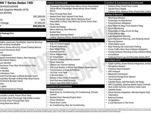 Used 2025 BMW 740i RWD image 4