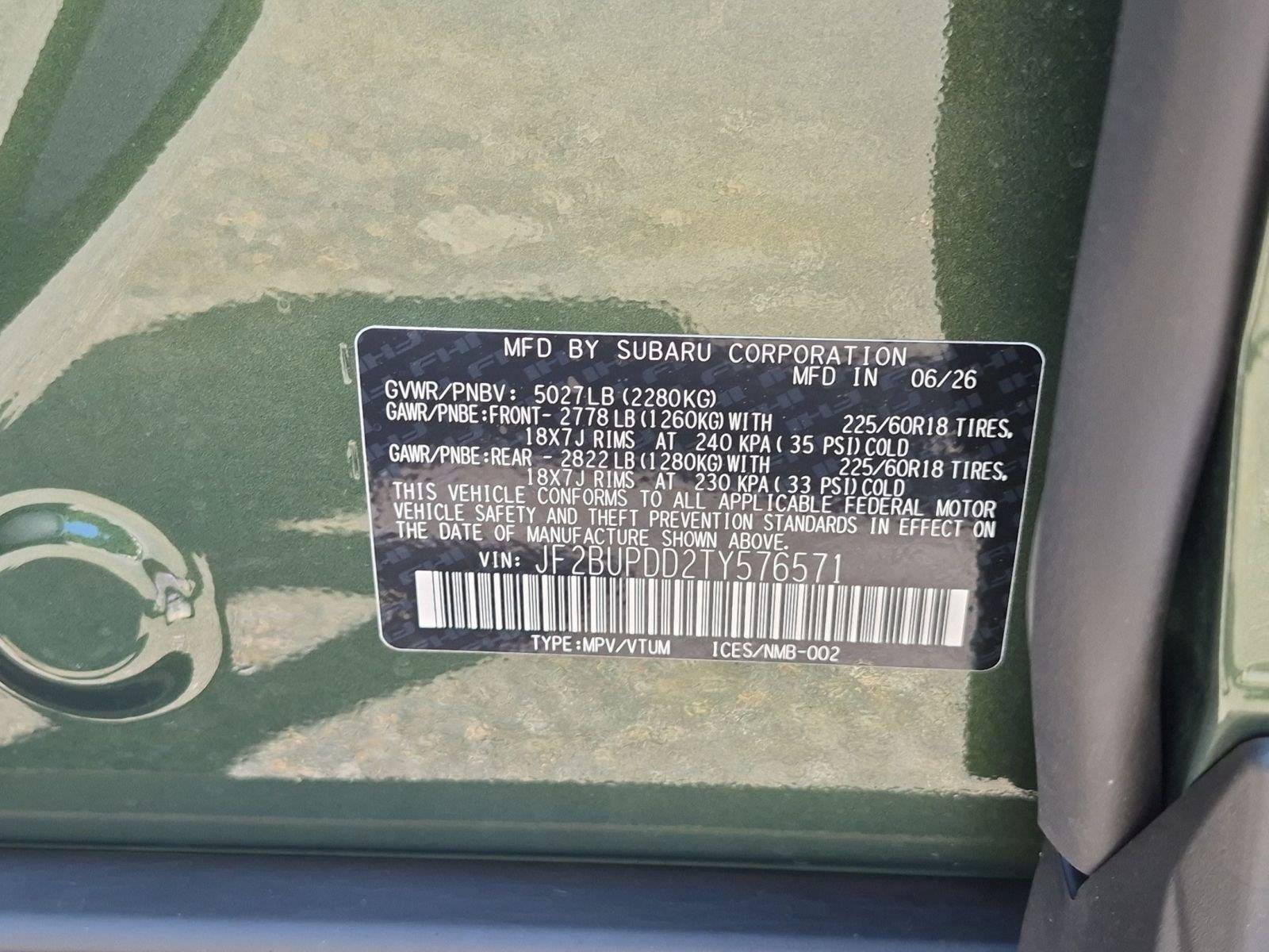 New 2026 Subaru Outback Limited AWD/4WD image 34