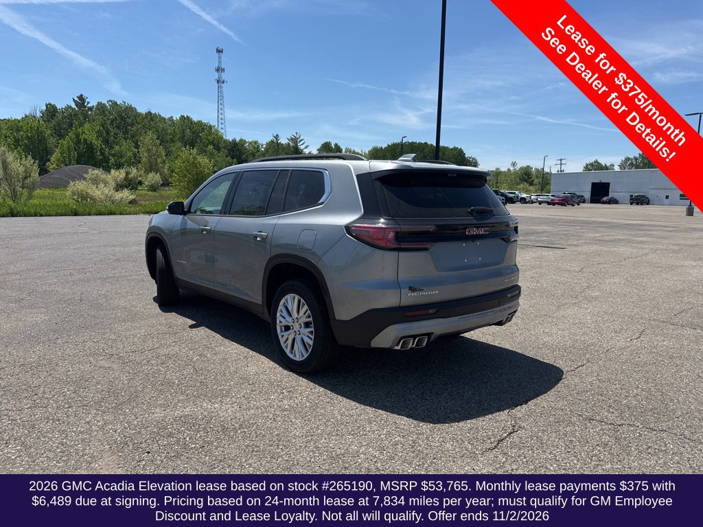 New 2026 GMC Acadia Elevation w/ Elevation Premium Package FWD image 3