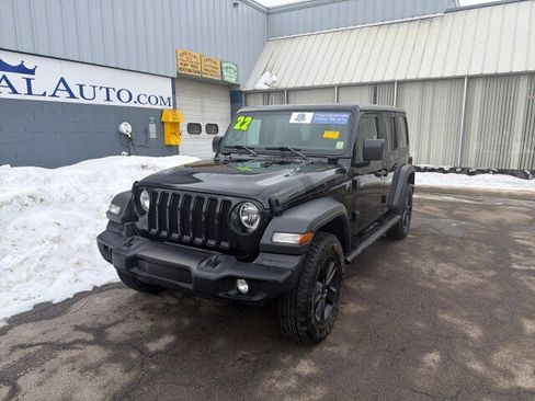 Used 2022 Jeep Wrangler Unlimited Sport image 2