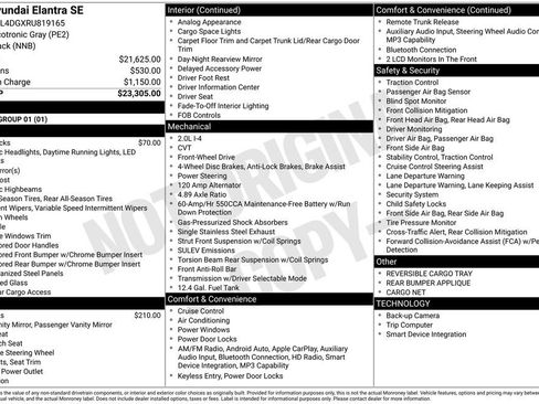 Used 2024 Hyundai Elantra SE image 31