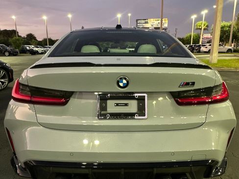 Used 2024 BMW M3 Competition w/ M Carbon Exterior Package RWD image 4