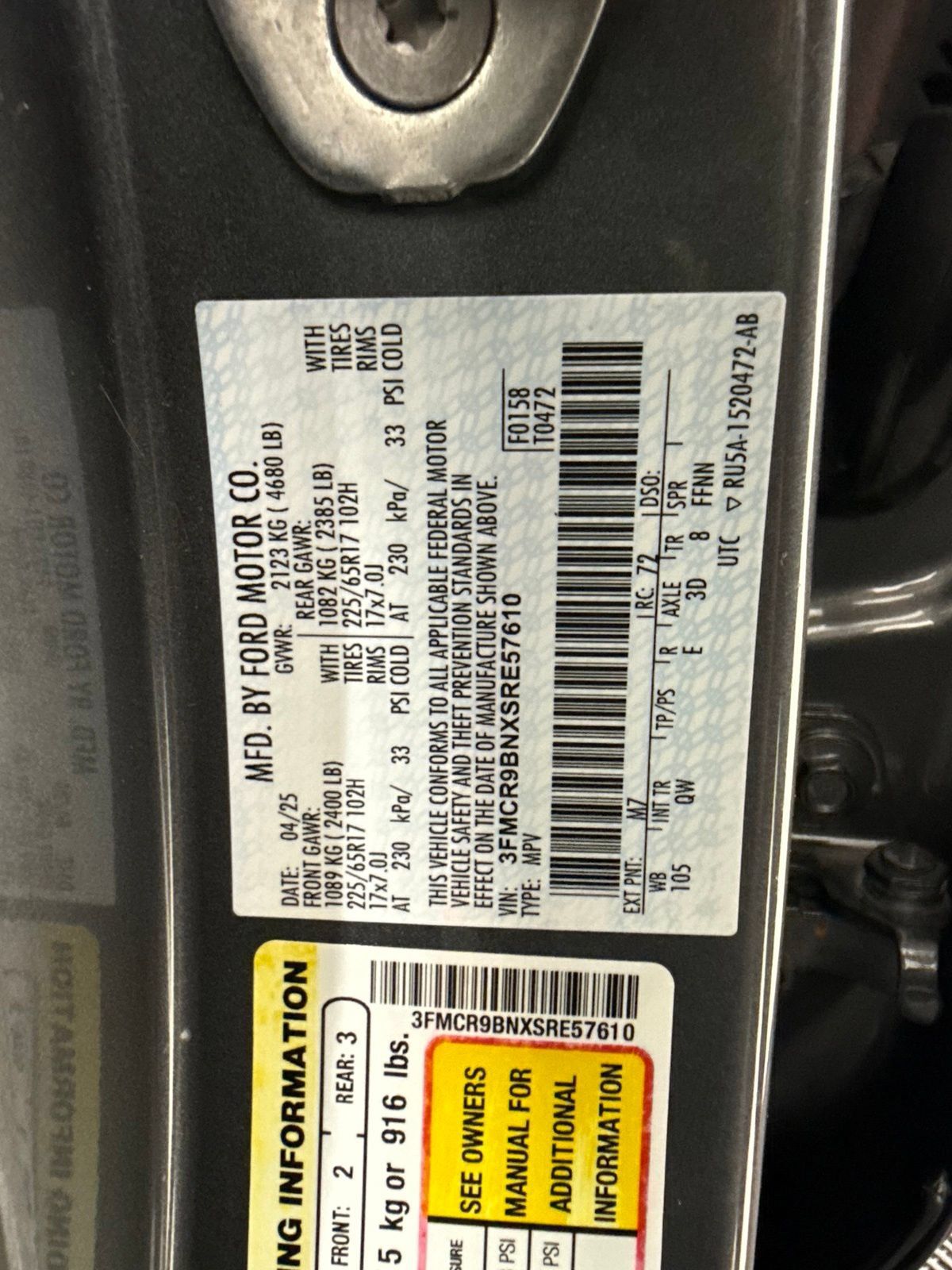 Used 2025 Ford Bronco Sport Big Bend AWD/4WD image 16