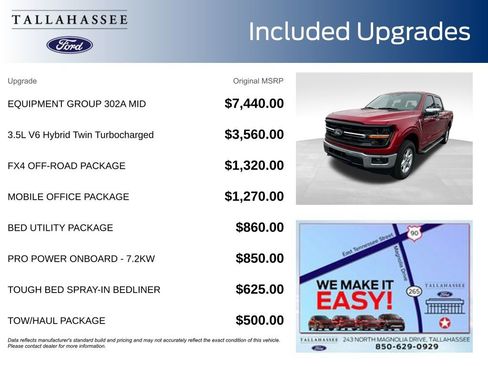 New 2025 Ford F150 XLT w/ Equipment Group 302A MID image 3