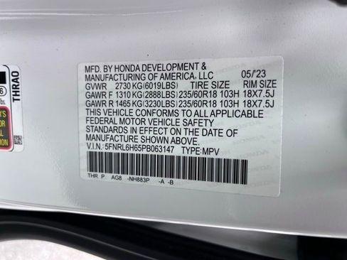 Used 2023 Honda Odyssey EX-L image 15