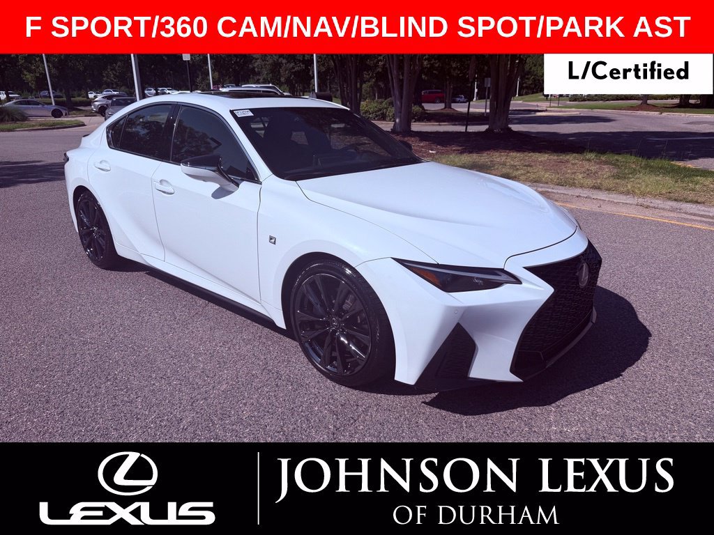Certified 2023 Lexus IS 350 F Sport w/ Navigation Package RWD image 1