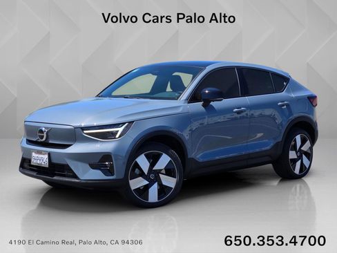 Certified 2023 Volvo C40 P8 Recharge Ultimate w/ Protection Package Premier AWD/4WD image 1
