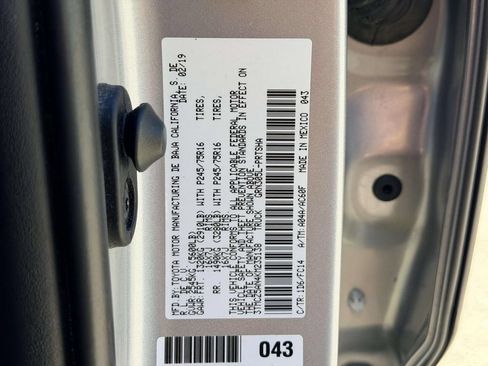 Certified 2019 Toyota Tacoma SR5 AWD/4WD image 26