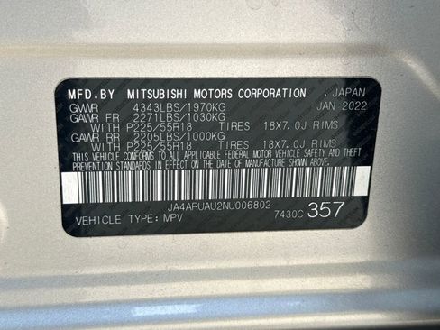 Used 2022 Mitsubishi Outlander Sport SE image 36