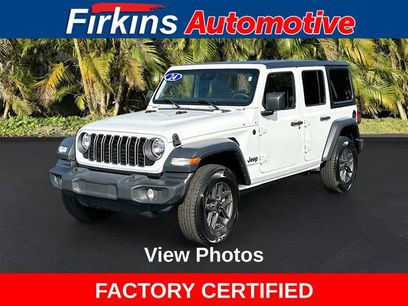 Used 2024 Jeep Wrangler Sport S