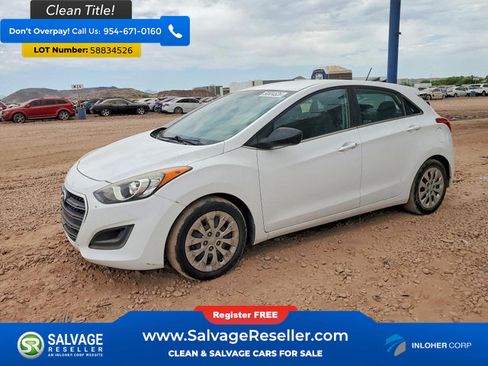 Used 2017 Hyundai Elantra GT FWD image 1