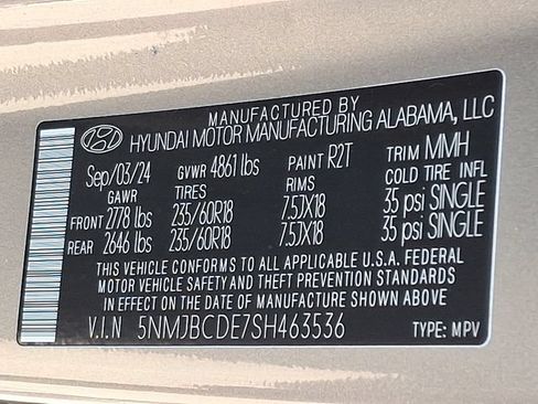 Used 2025 Hyundai Tucson SEL AWD/4WD image 26