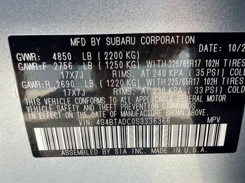 Used 2025 Subaru Outback Premium AWD/4WD image 50