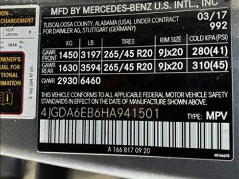 Used 2017 Mercedes-Benz GLE 43 AMG 4MATIC image 17