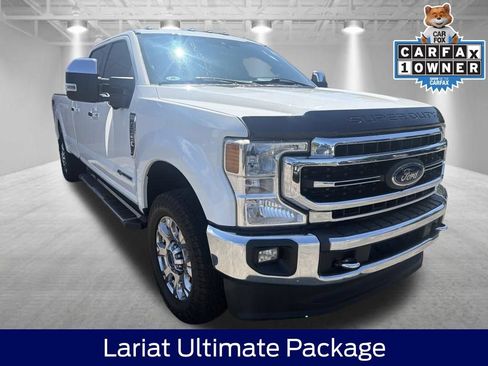 Used 2021 Ford F350 Lariat w/ Lariat Ultimate Package AWD/4WD image 9