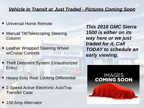 Used 2018 GMC Sierra 1500 SLT w/ SLT Premium Package AWD/4WD image 3