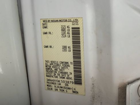Used 2022 Nissan Maxima Platinum w/ Sport Mat Group FWD image 64