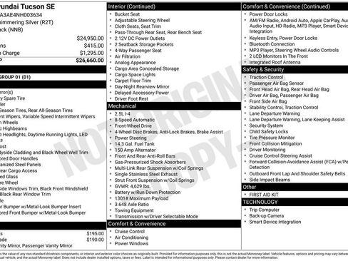Used 2022 Hyundai Tucson SE image 2