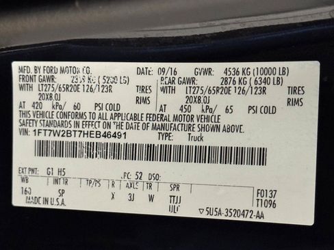 Used 2017 Ford F250 King Ranch w/ King Ranch Ultimate Package AWD/4WD image 44