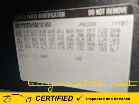 Used 2011 Chevrolet Corvette Grand Sport w/ Preferred Equipment Group RWD image 30