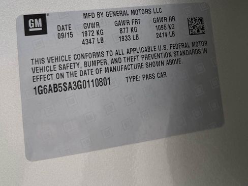 Used 2016 Cadillac ATS Luxury w/ Safety and Security Package image 28