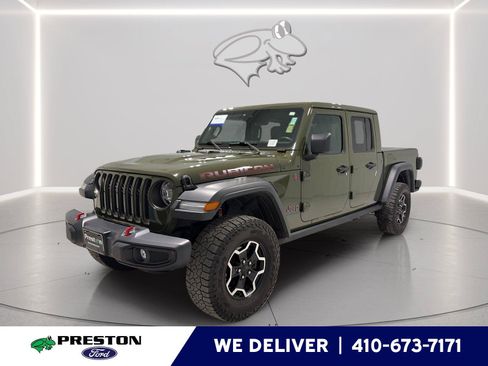 Used 2021 Jeep Gladiator Rubicon AWD/4WD image 1