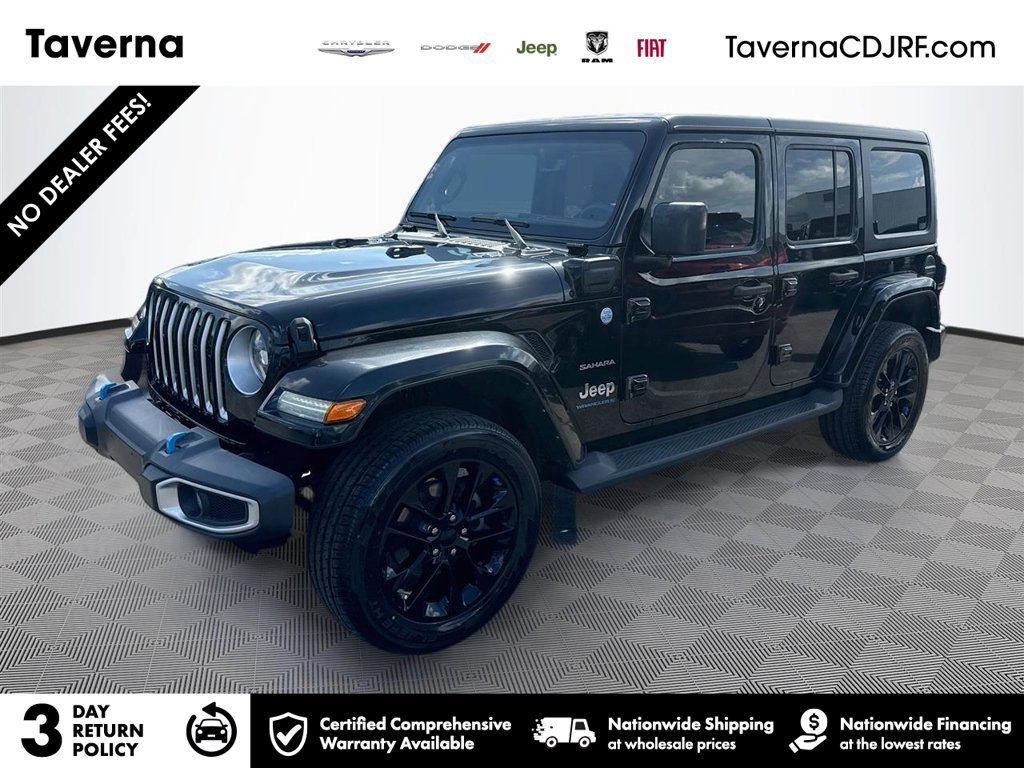 Certified 2023 Jeep Wrangler Unlimited Sahara AWD/4WD image 1
