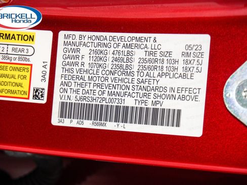 Certified 2023 Honda CR-V EX-L image 40