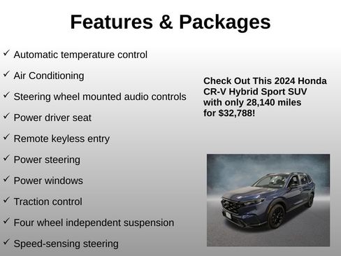 Used 2024 Honda CR-V Sport image 8
