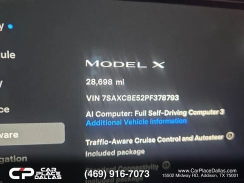 Used 2023 Tesla Model X AWD/4WD image 11