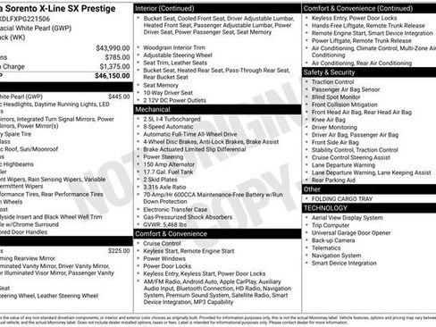 Used 2023 Kia Sorento SX Prestige image 37