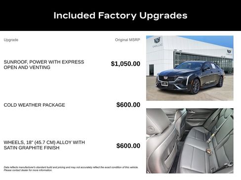 Certified 2025 Cadillac CT4 Sport image 26