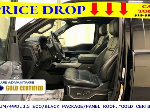 Certified 2023 Ford F150 Platinum w/ Equipment Group 701A High image 34