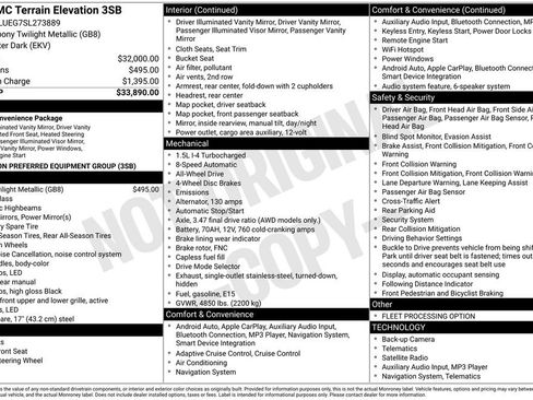 Used 2025 GMC Terrain Elevation image 2