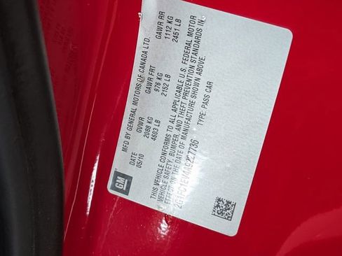 Used 2010 Chevrolet Camaro LT w/ RS Package RWD image 15