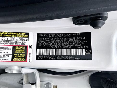 Used 2024 Lexus ES 350 Ultra Luxury w/ Accessory Package (Z2) FWD image 34