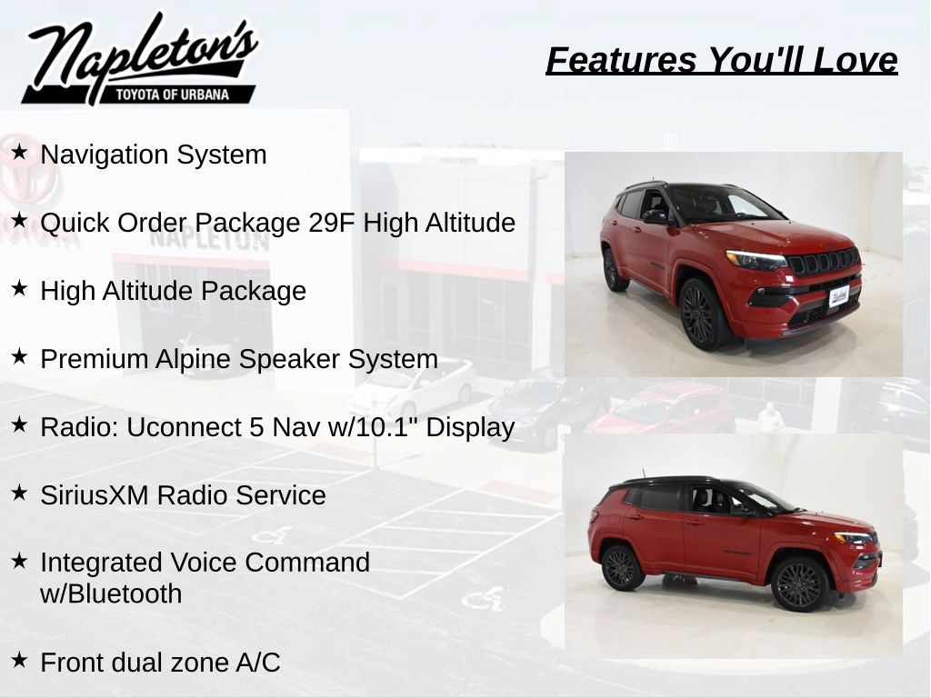 Used 2023 Jeep Compass High Altitude AWD/4WD image 6
