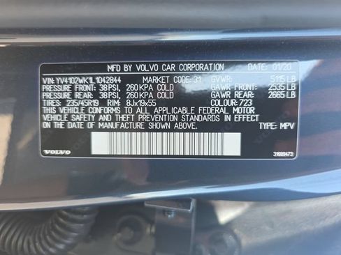 Used 2020 Volvo V60 T5 Cross Country w/ Protection Package AWD/4WD image 38