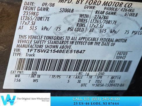 Used 2008 Ford F250 XLT AWD/4WD image 22