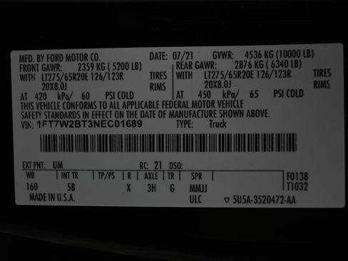 Used 2022 Ford F250 Lariat w/ Lariat Ultimate Package image 17