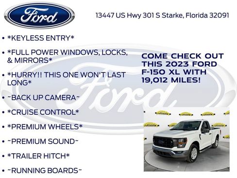 Certified 2023 Ford F150 XL w/ XL Chrome Appearance Package image 12