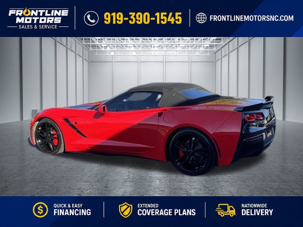 Used 2015 Chevrolet Corvette Stingray Convertible w/ 3LT Preferred Equipment Group RWD image 7