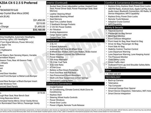 New 2025 MAZDA CX-5 AWD 2.5 S w/ Preferred Package image 21