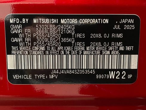 New 2025 Mitsubishi Outlander SE image 34