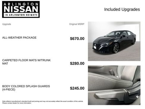 New 2025 Nissan Sentra SV w/ All-Weather Package image 4