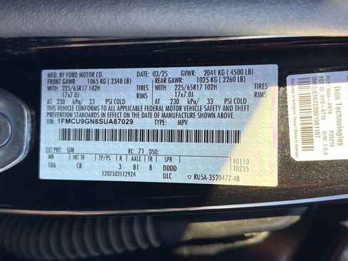 Used 2025 Ford Escape Active image 18