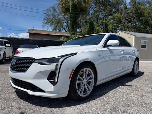Used 2024 Cadillac CT4 Luxury w/ Sun And Sound Package RWD image 1